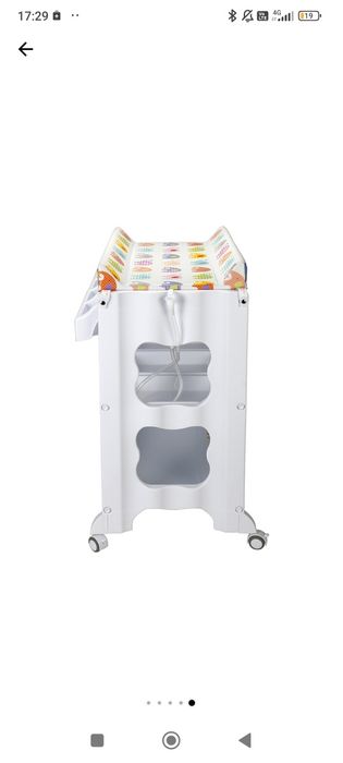 Masa de înfășat mobila Mappy 2 in 1