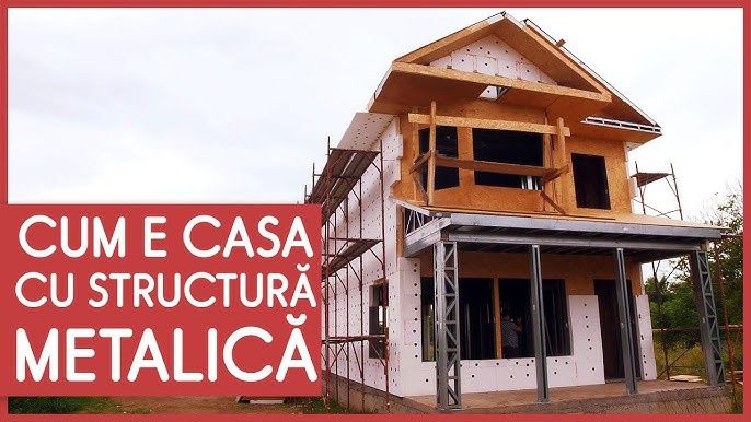 Casa, garaje auto si containere modulare tip birou, dimensiuni in func