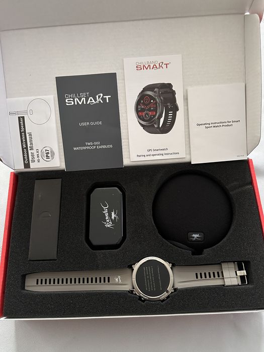 Смарт комплект - часовник, слушалки и тонколона