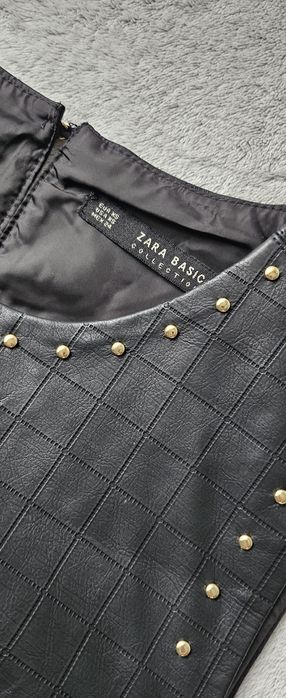 Кожена рокля Zara