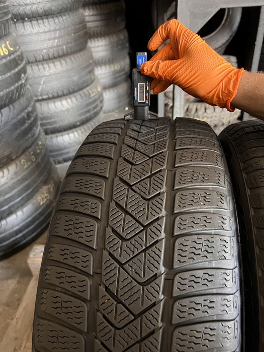 4 anvelope iarna 245/45/18 , Pirelli / Continental , RunFlat !