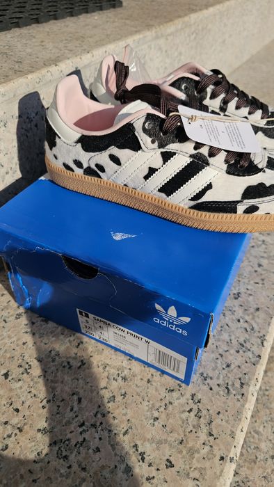 Adidas samba cow print size 37.5