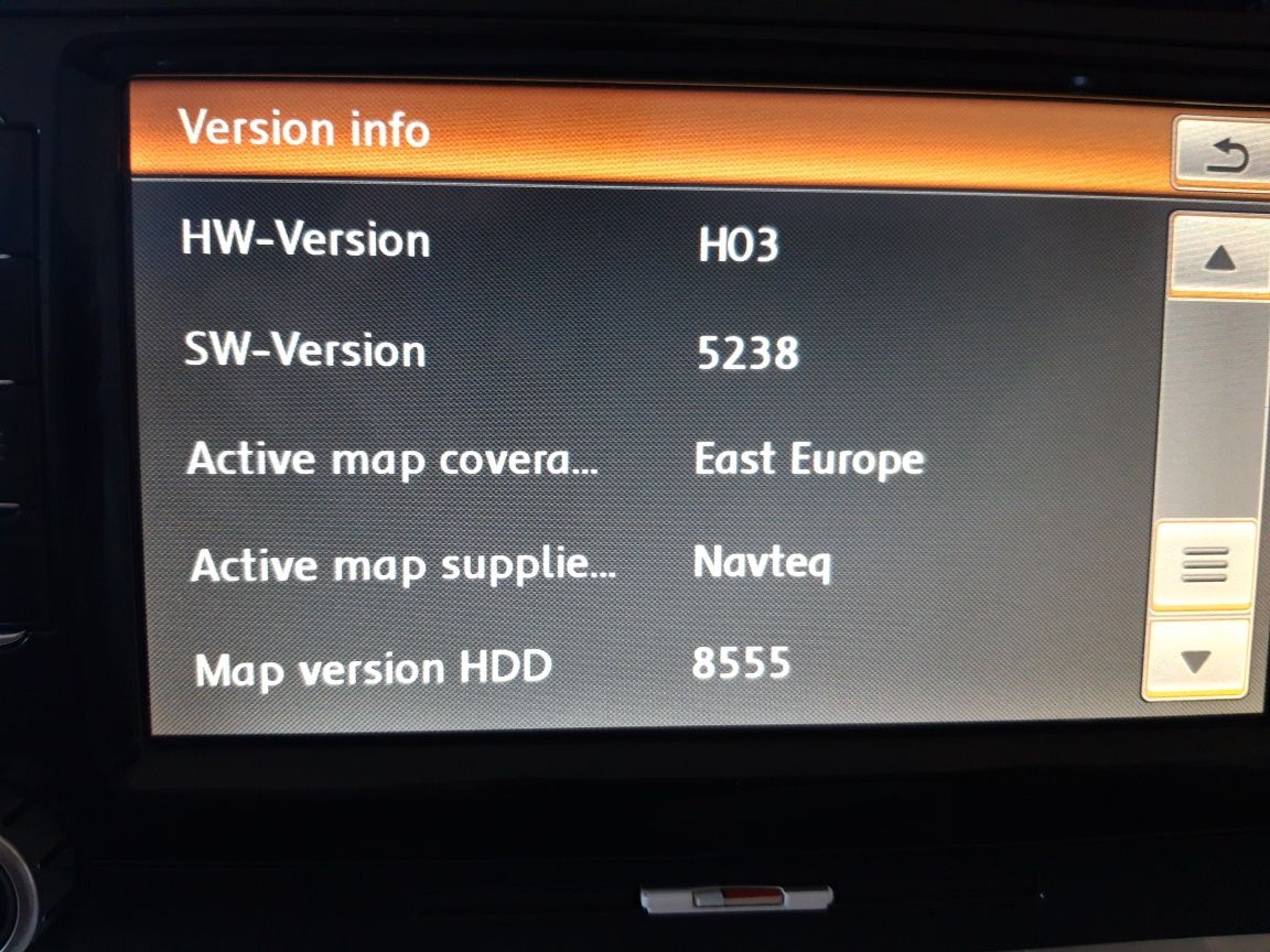 Navigatie originala Passat RNS 510, impecabila