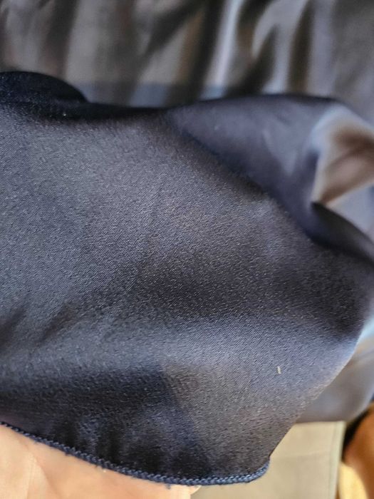 Дълга официална рокля, цвят navy, втора употреба, носена само веднъж