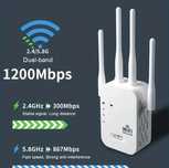 Amplificator extensor Dual Band 5GHz/2,4GHz wifi wireless 2,4GHZ/5GHZ