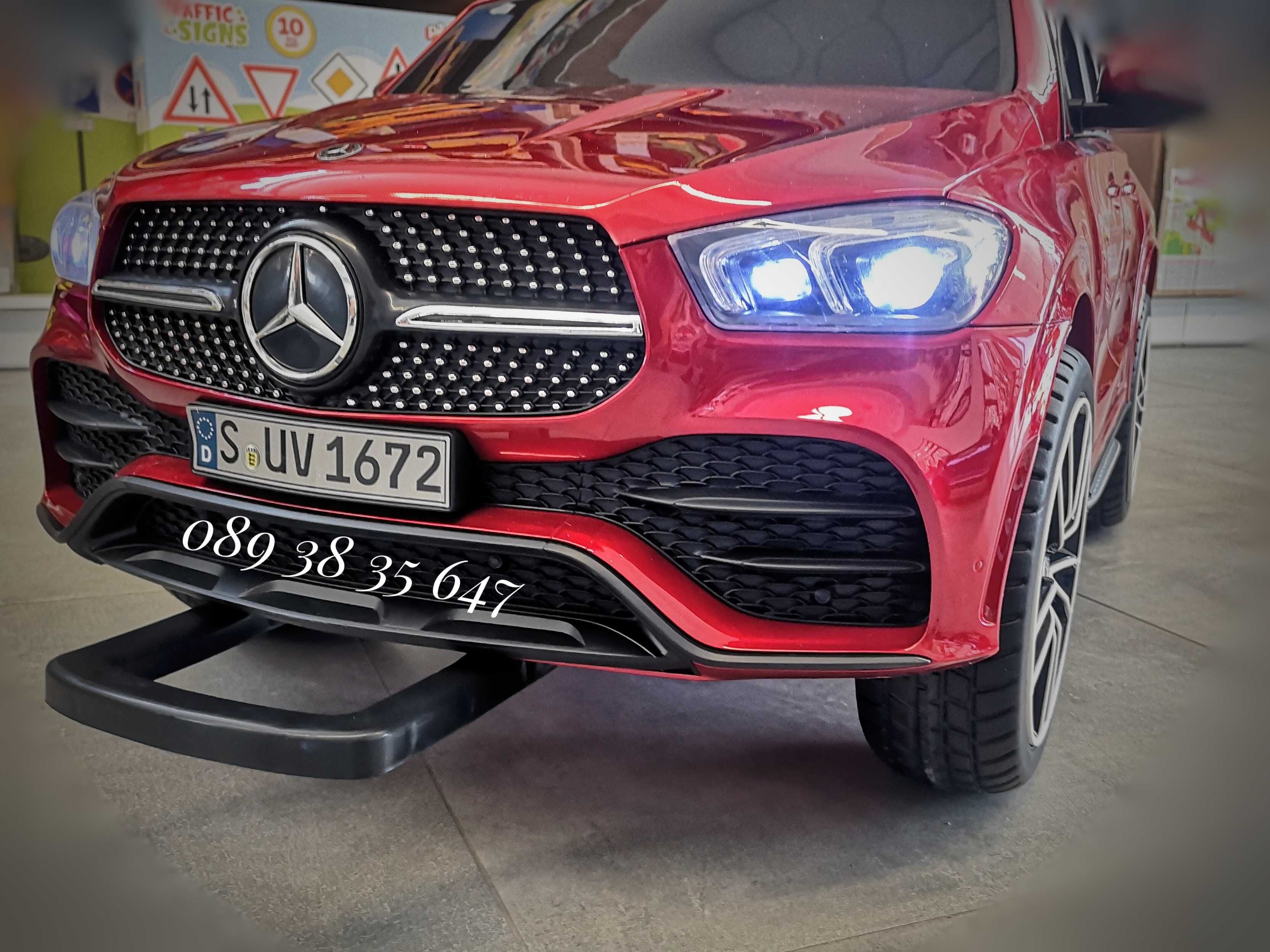 ПРОМОЦИЯ!НОВО!Акумулаторен джип MERCEDES GLE 450 с EVA гуми,12Vбатерия