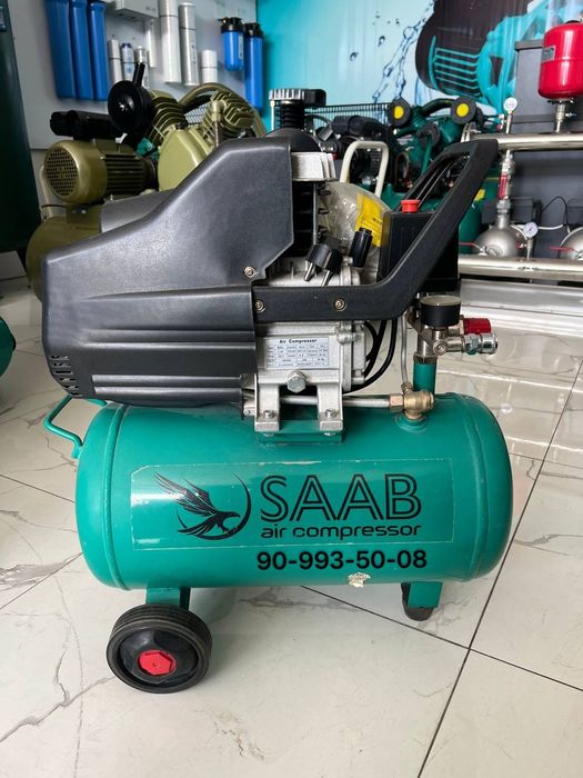24L SAAB havo kompressori air compressor 8 bar компрессор