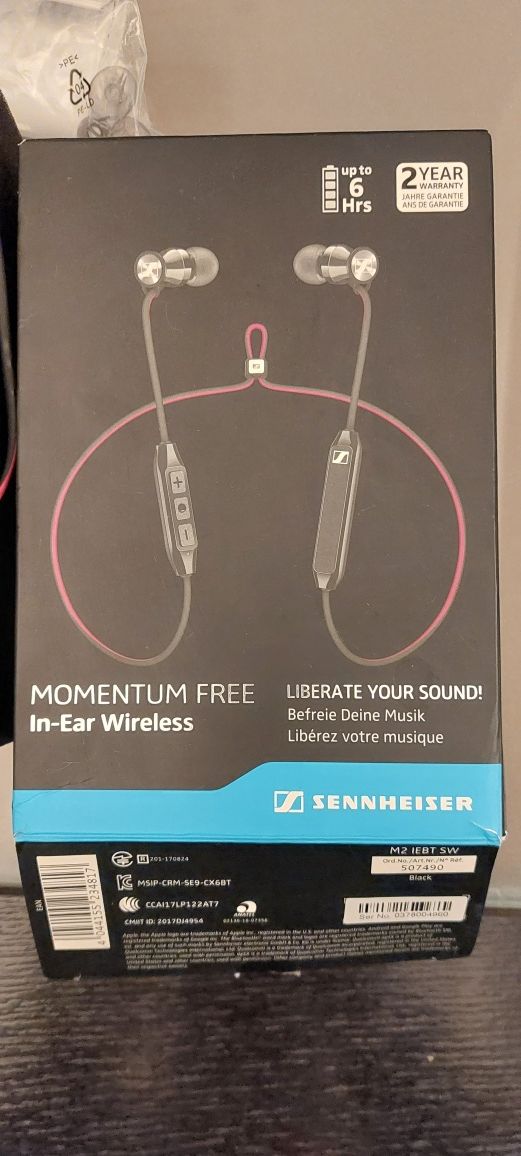 Bluetooth слушалки Sennheiser