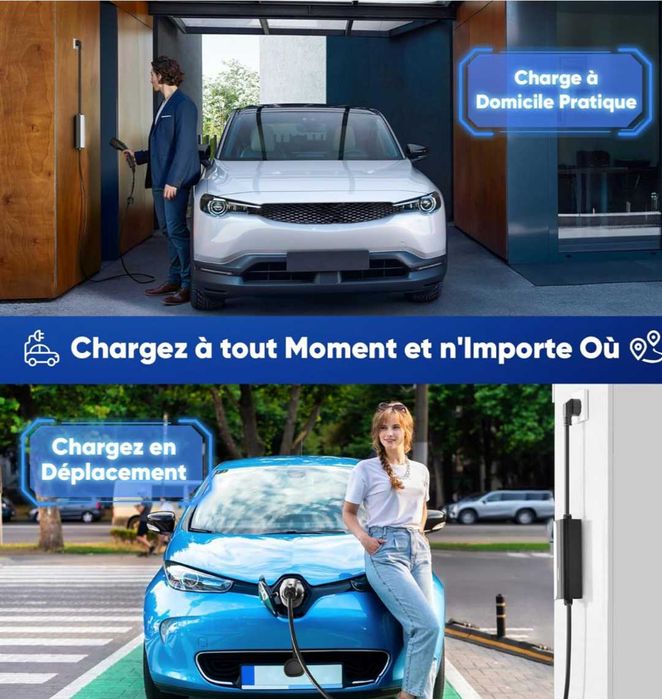 Зарядно устройство за EV Тип 216A 3,6kw  LED индикатор IEC62196-2 IP65