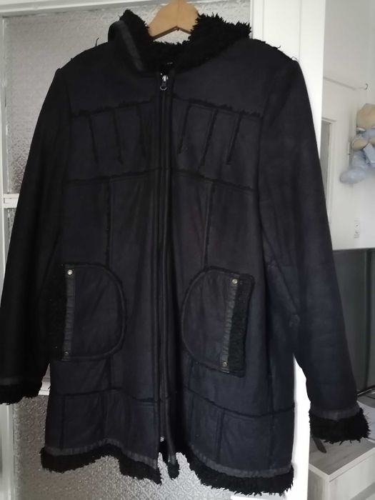 Зимно олекотено топло  яке с качулка!