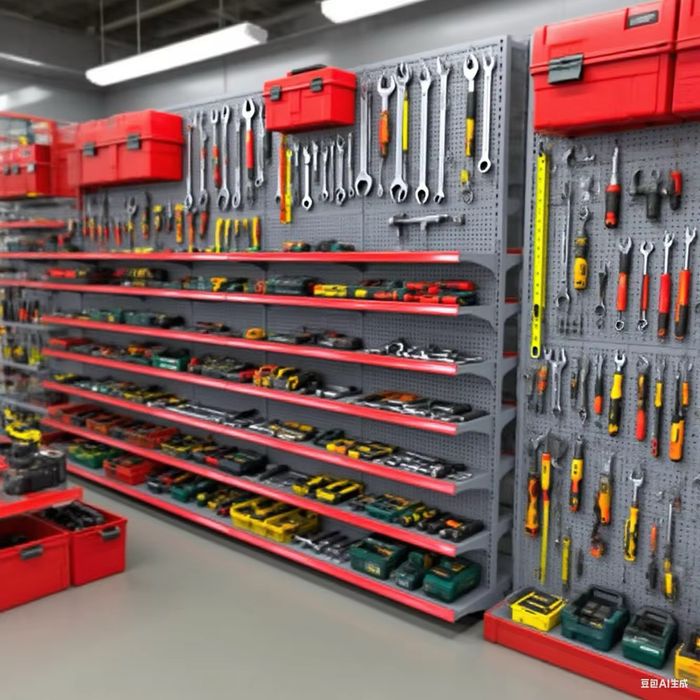 Rafturi metalice pentru supermarket antracit cu spate perforat