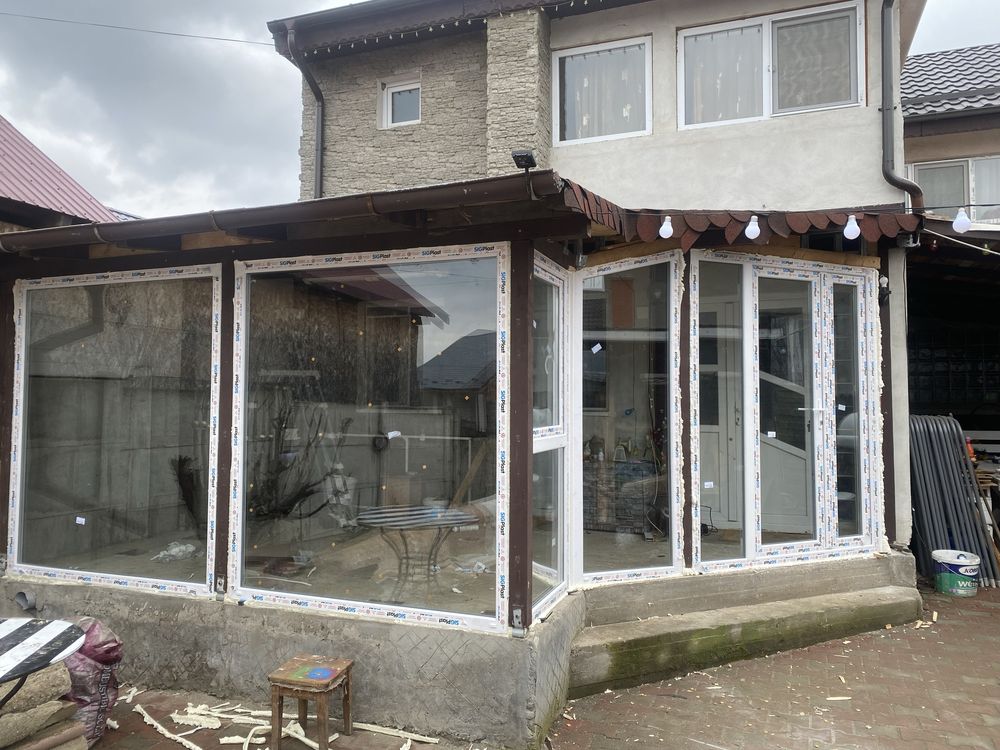 Tamplarie pvc cu geam termopan / rulouri / culisante / site etc