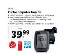 ciclocomputer kilometraj bicicleta fara fir crivit