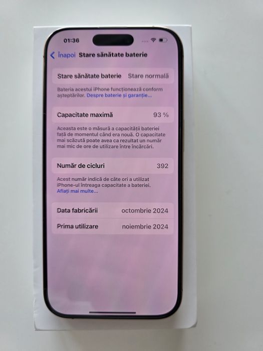 Iphone 16 Pro 256gb Gold