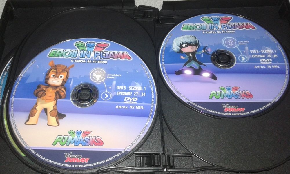 Eroi in Pijama - PJ Masks DVD dublat in limba romana