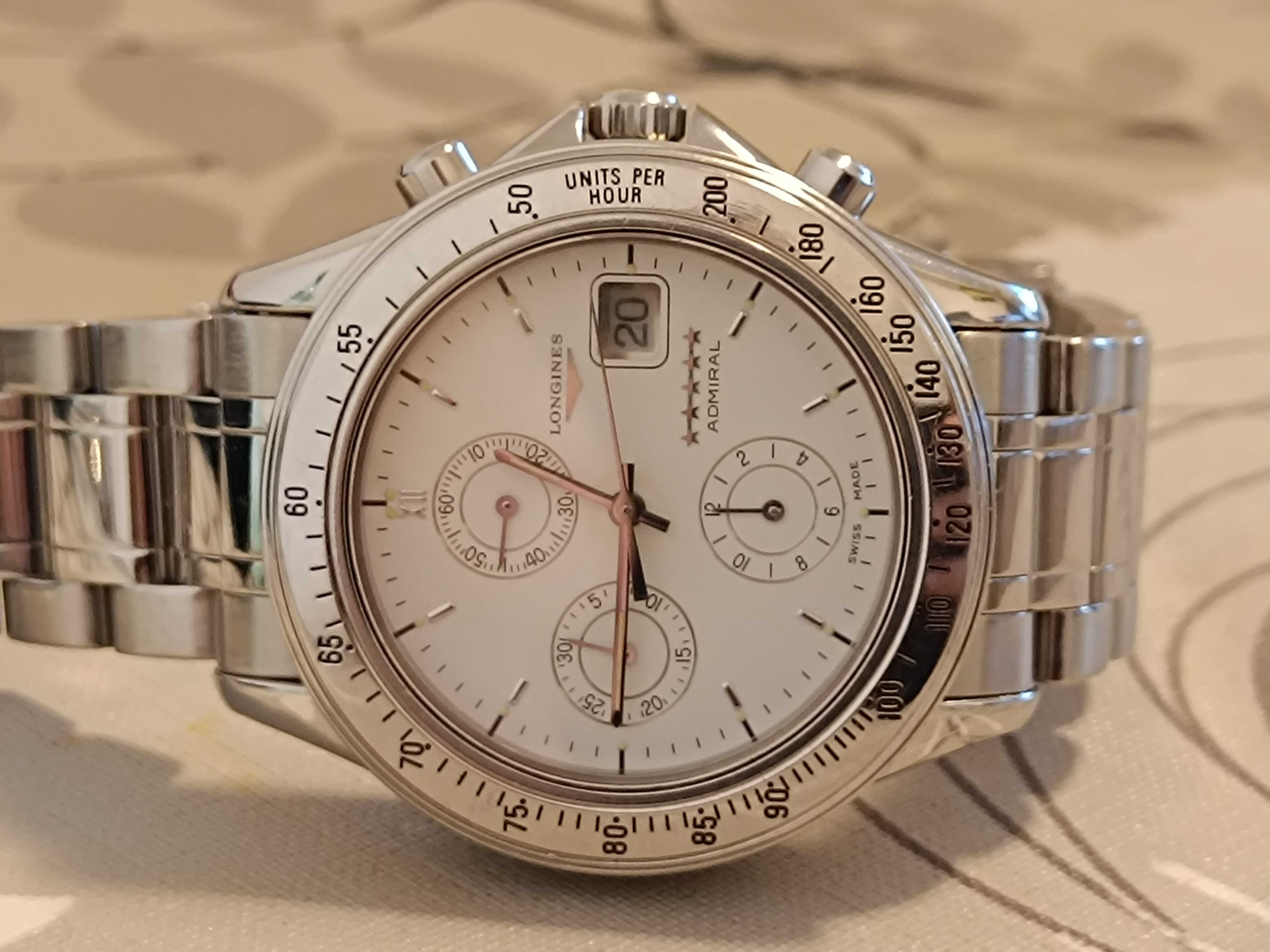 Longines admiral automatik chrinograph