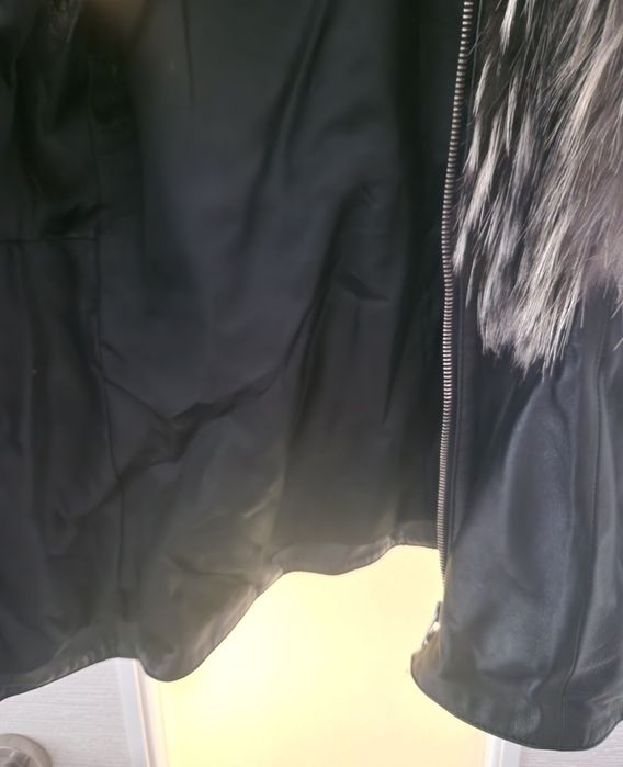 Елек от лисица е естествена кожа