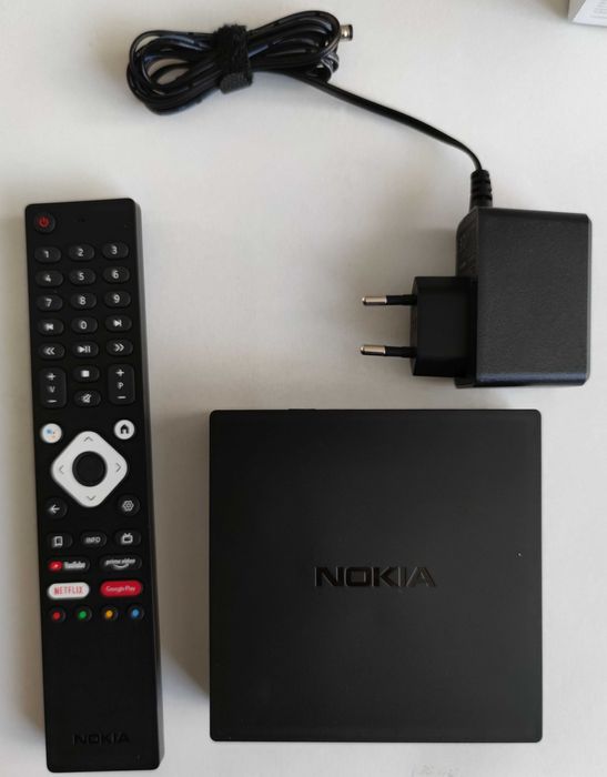 ТВ бокс Nokia 8000, Android TV, Netflix< Prime Video, HBO