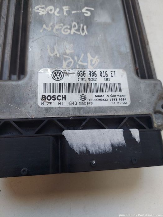 Calculator ECU VOLKSWAGEN GOLF V (1K1) [ 2003 - 2009 ] OEM 03g906016et