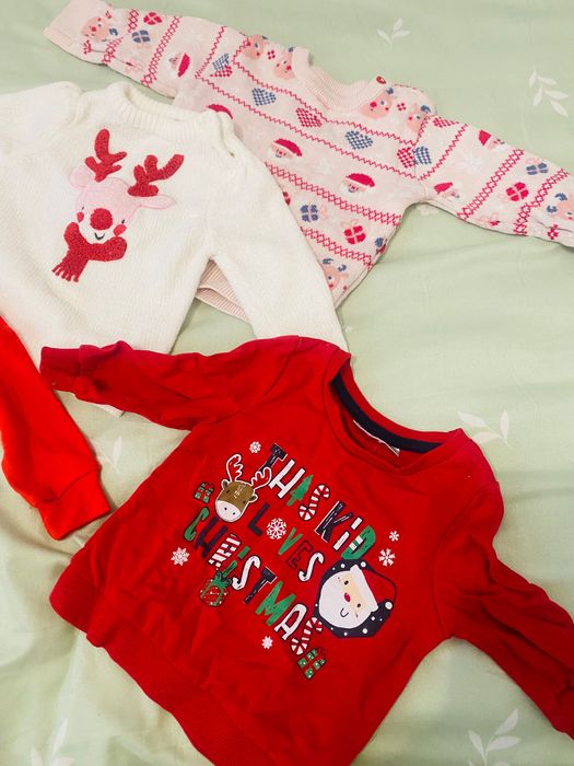 Lot fete Crăciun mărimea 68