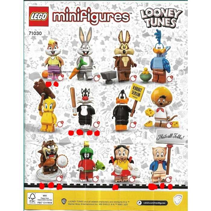 LEGO Minifigures - Seria 20, 21, 22 si Looney Toons