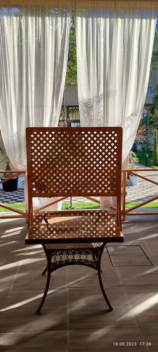 Деревянная решетка