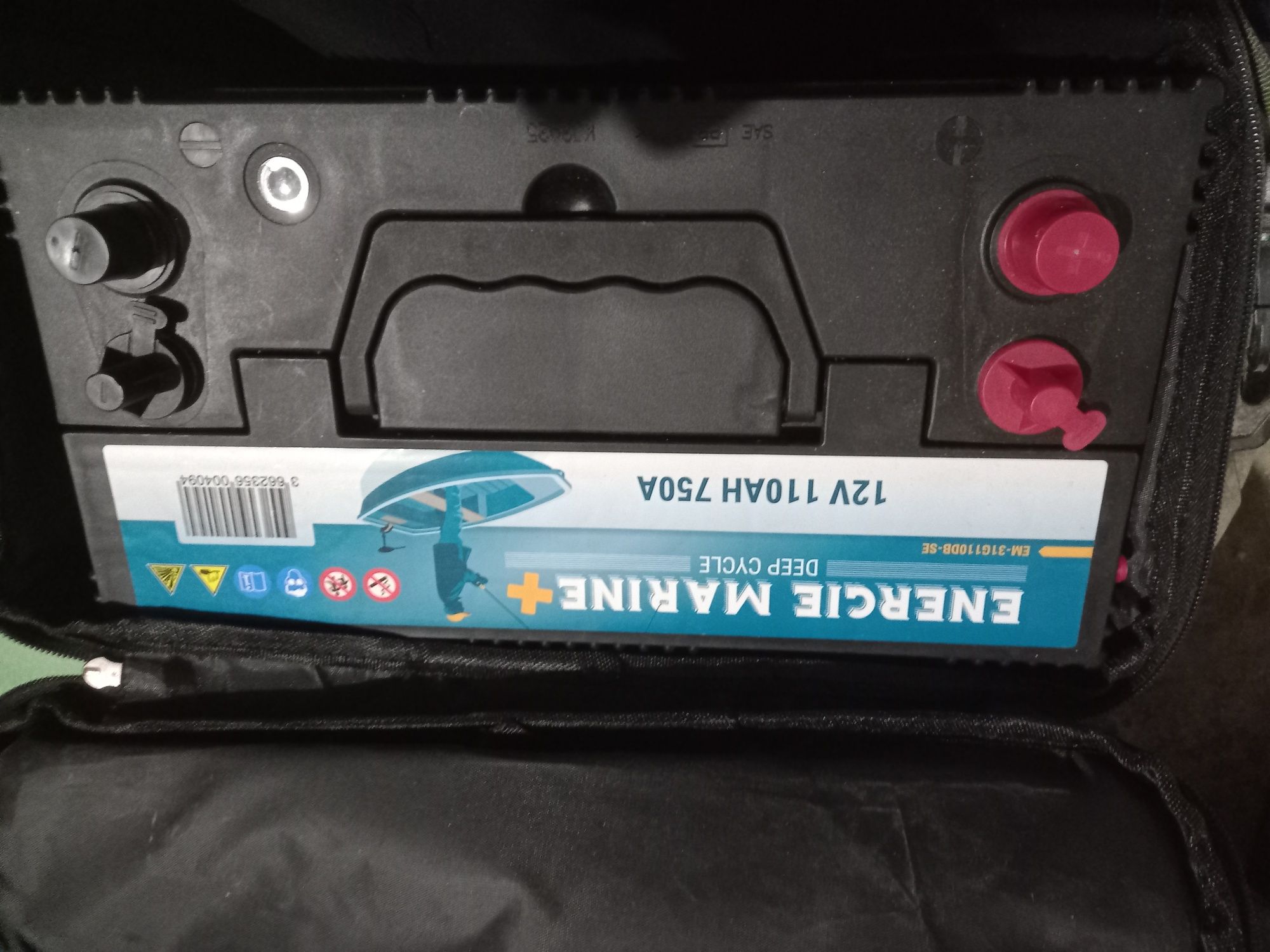 Barcă pescuit +Motor electric +Baterie