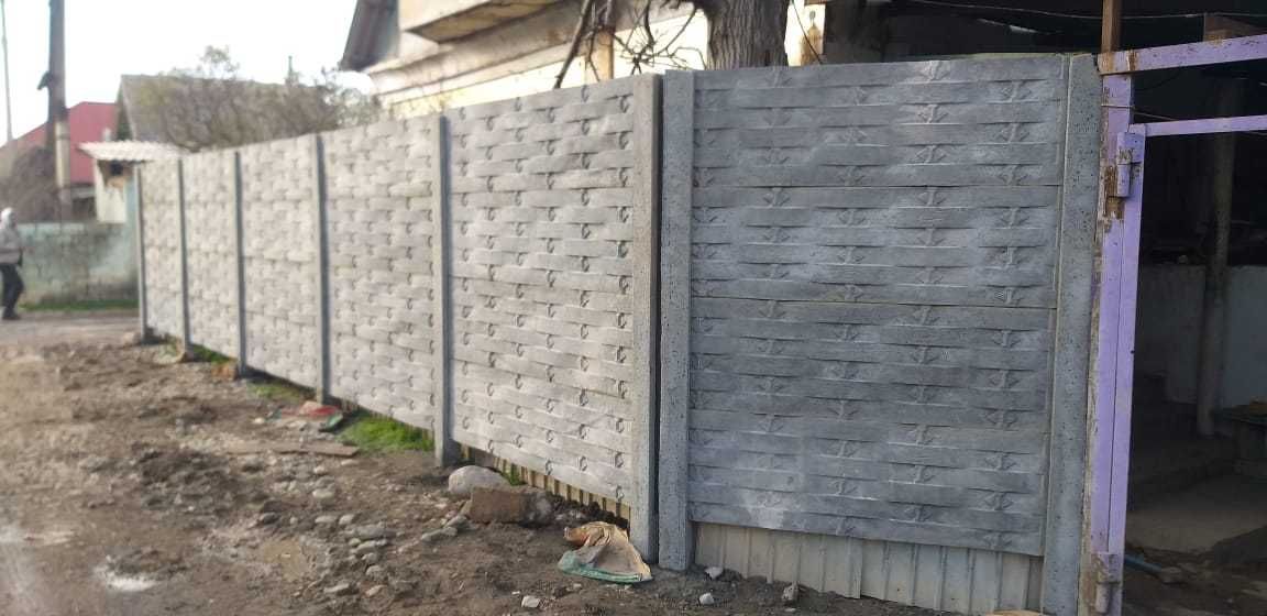 Еврозабор с Установкой Забор Шлакоблок Калитка Ограда Ворота Профлист