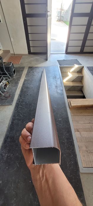 Profil termopan aluminiu schimbare unghi 90⁰