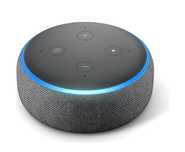 Черна Смарт тонколона Amazon Echo Dot (3rd Generation) Alexa колонка