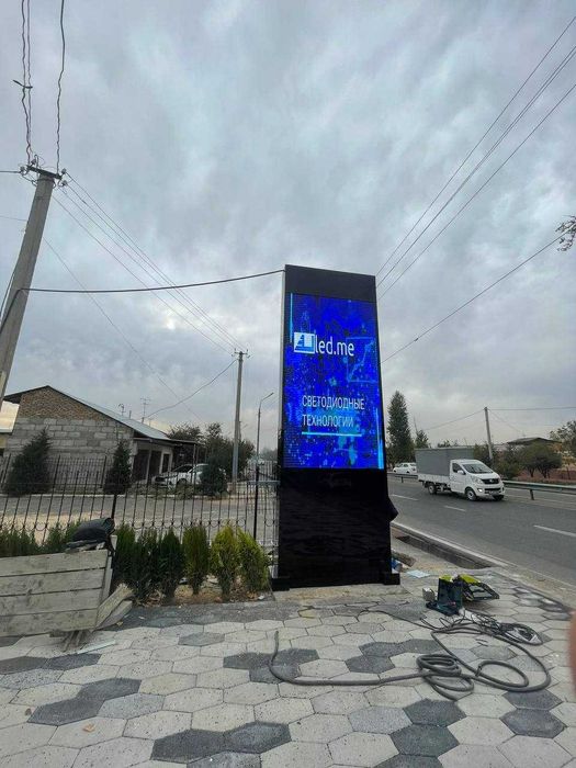 Лед мониторы Наружная реклама. Бегущие строки. Медиа фасады.