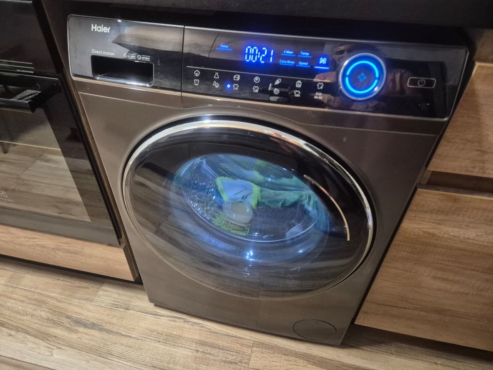 Vand masina de spalat Haier, slim 8-kg