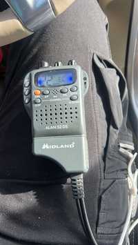 Statie CB midland Alan 52 DS+baterie +antena