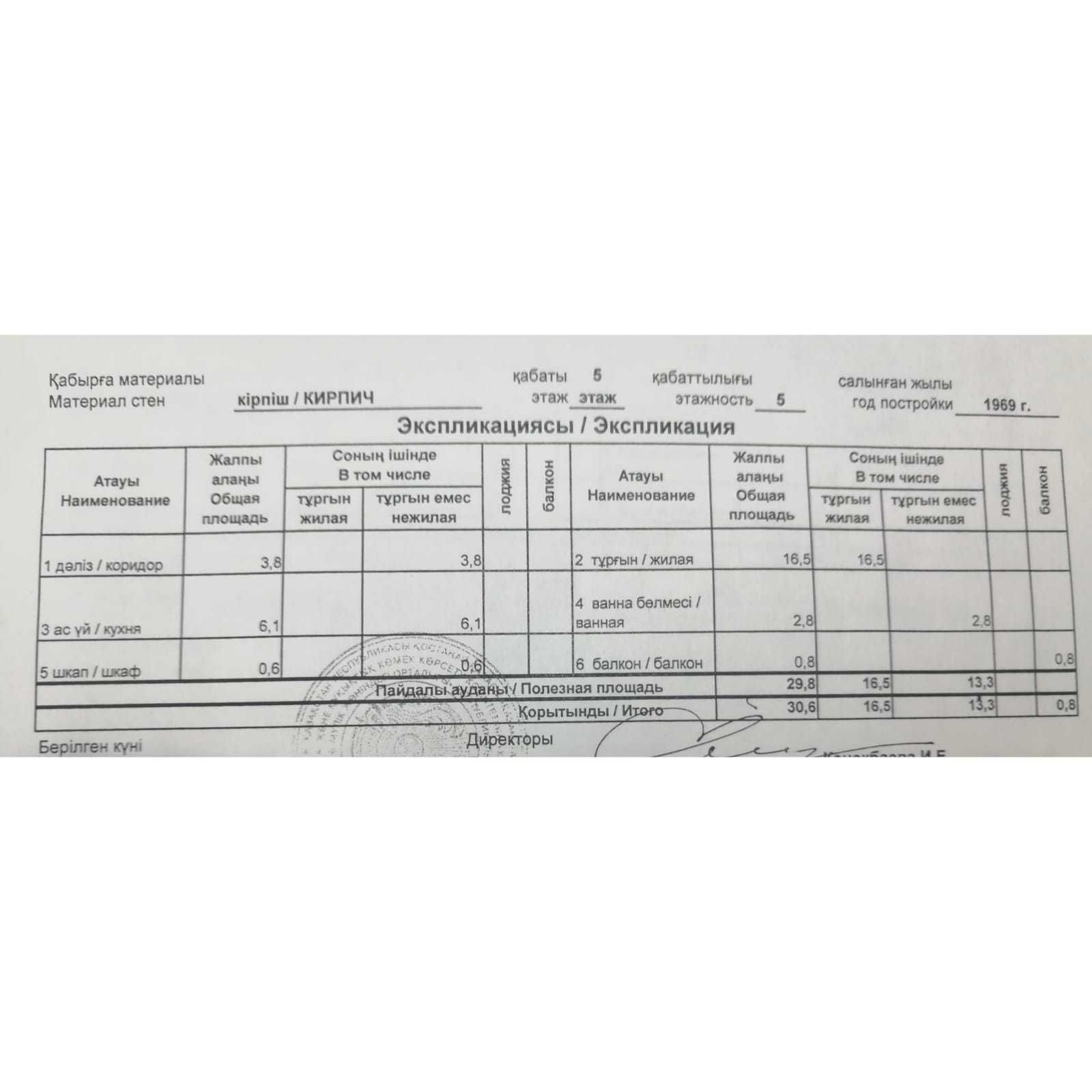 Продажа 1-комнатной квартиры КЖБИ