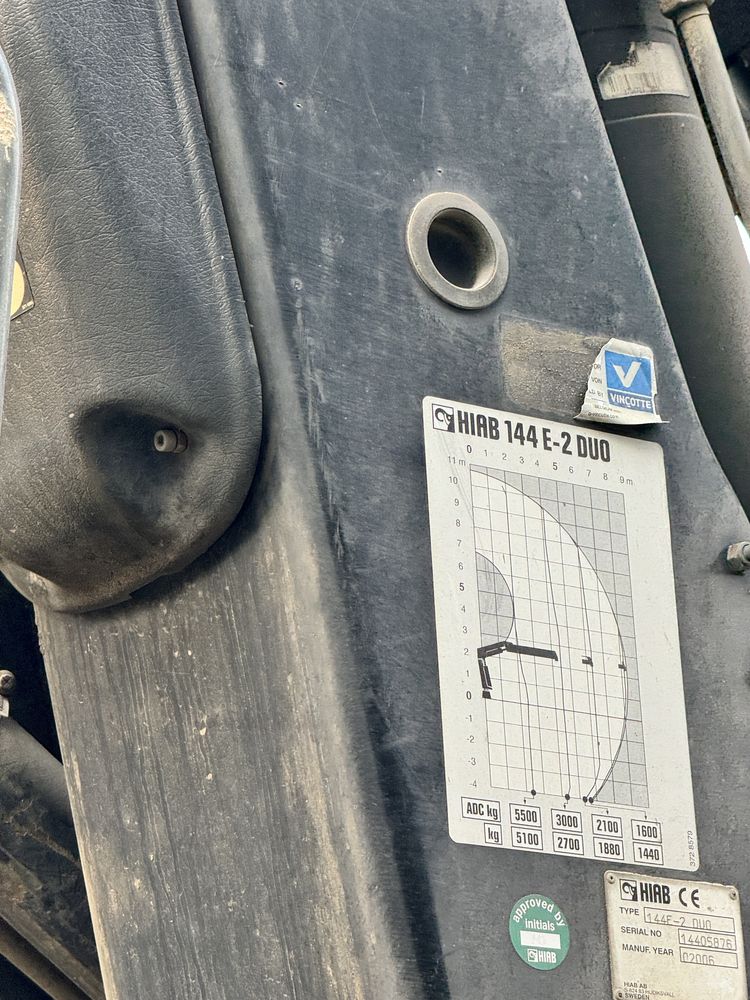 Camion cu macara basculabil volvo