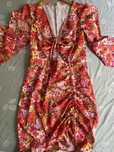 Rochie inflorata , Shein , elastica , scurta