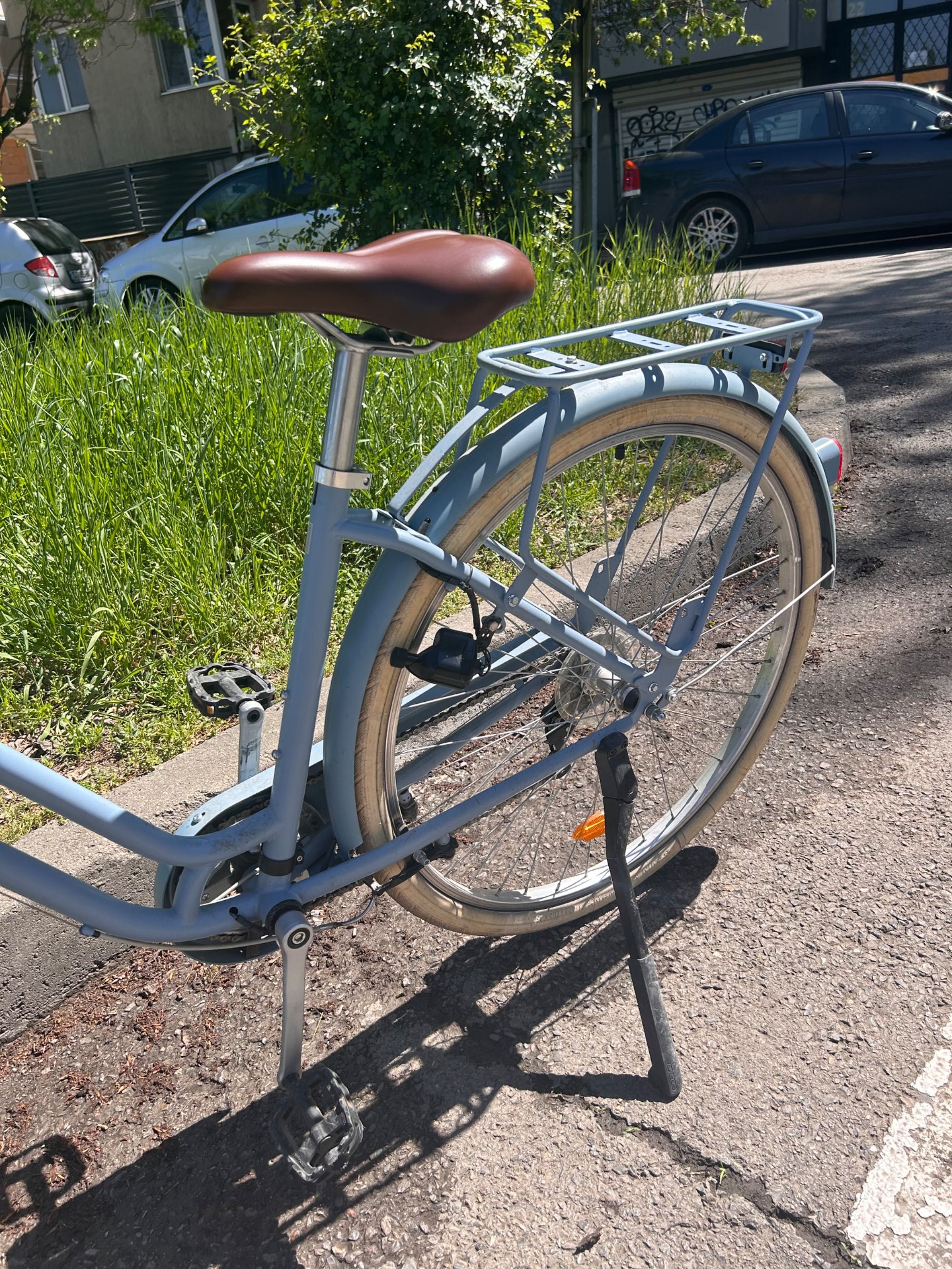 Колело (велосипед/bike) светло-синьо, city-style