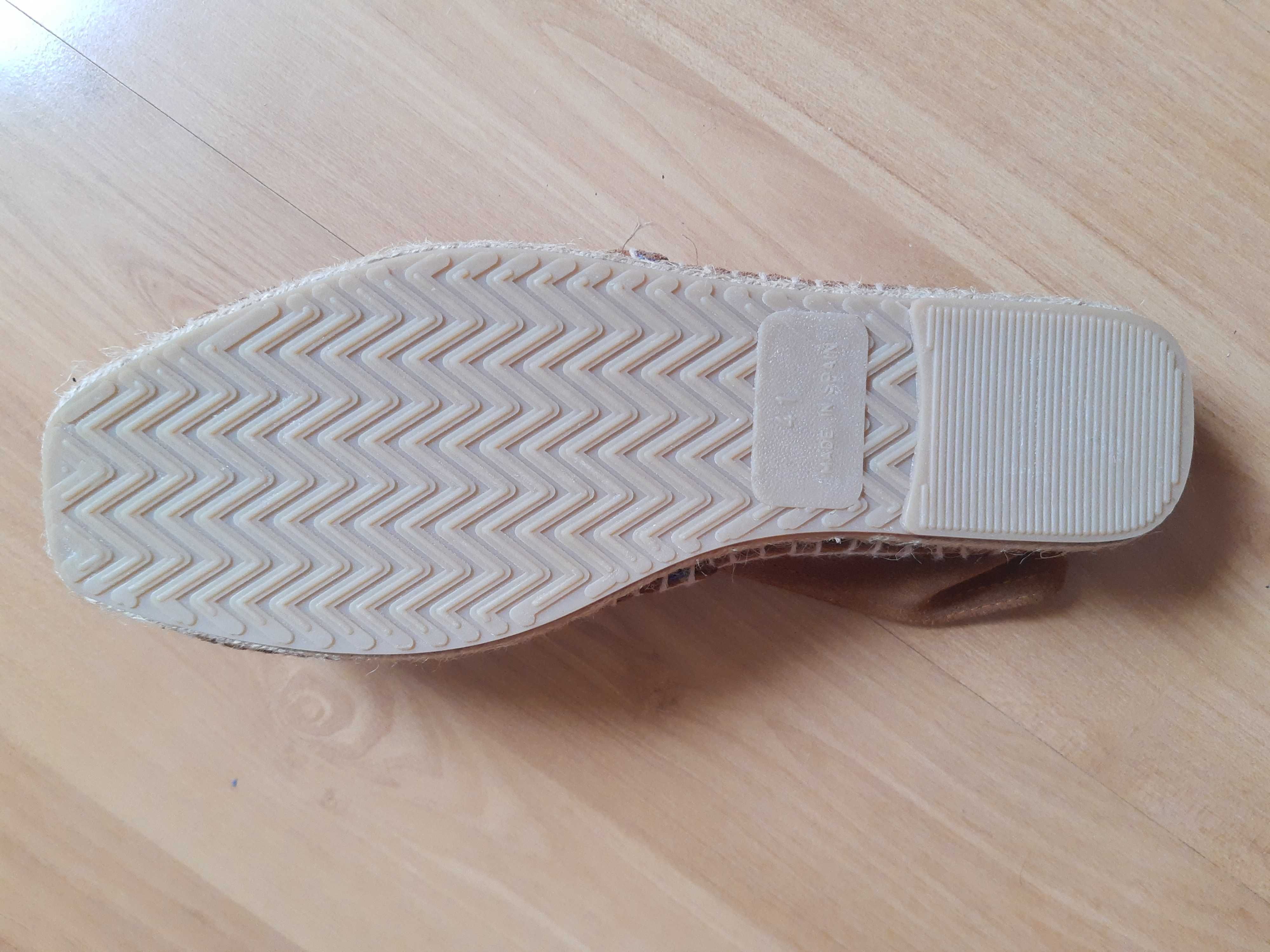 Espadrile piele intoarsa