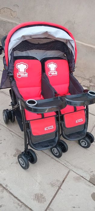 Детская коляска для двойни