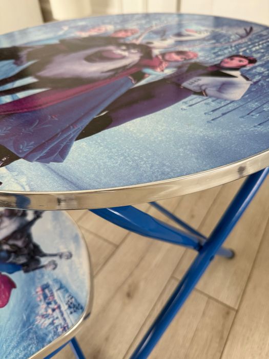 Детска маса със стол леденото кралство