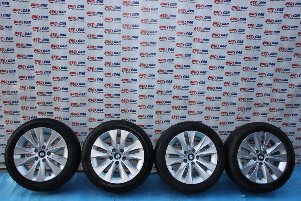 Jante Aliaj Aluminiu Roti BMW Seria 5 E60 / E61 225/50 R17 / 71/2Jx17EH2 5x120 DUNLOP M+S DE IARNA  COD: 6758775 / 0544070