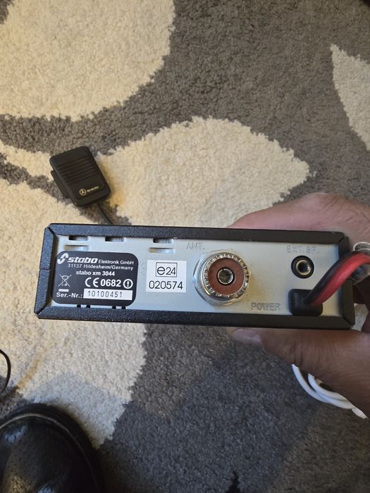 Statie radio CB dedicata Mercedes Benz stabo xm3044