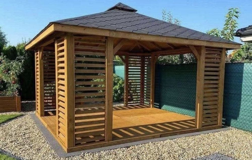 Executam căsuțe ,case , foisoare și terase din lemn uscat , tratat și