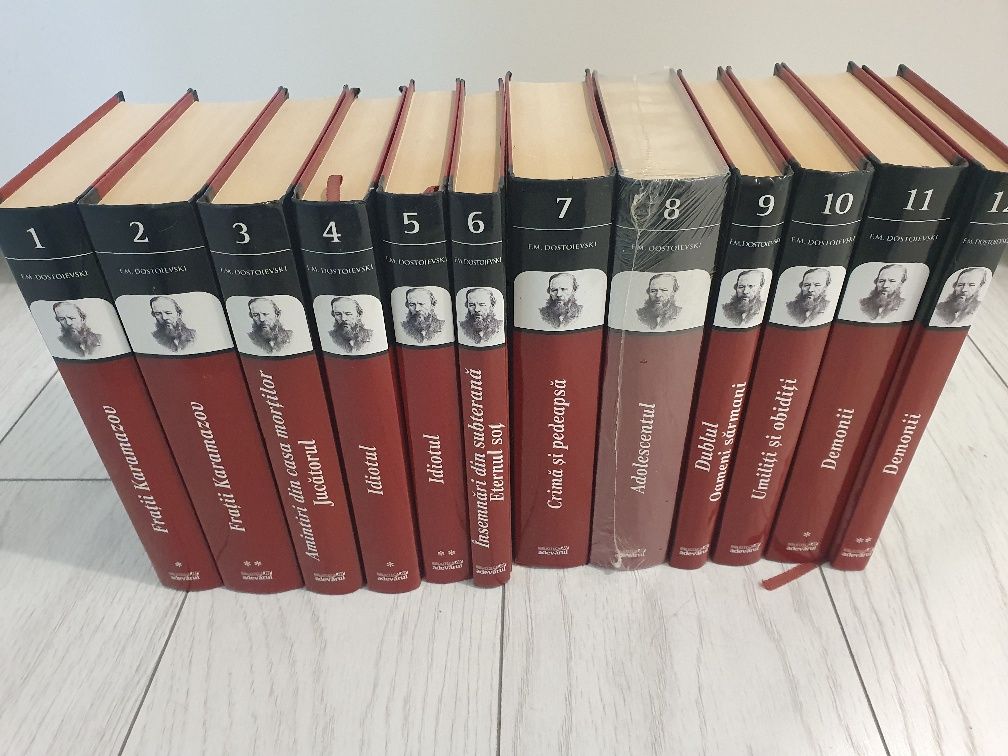 Colectia Dostoievski, Adevarul, Completa, 12 vol