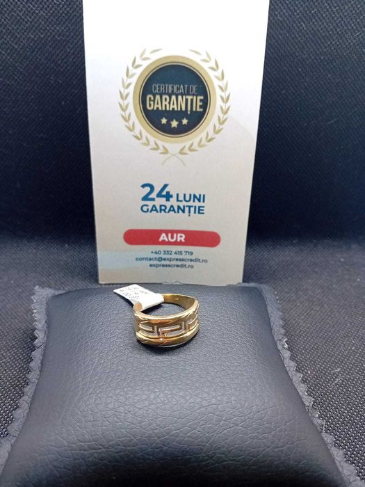 Inel aur 14k 3.45g (B.24248 AG31 Barboi) Garantie 2 ani!