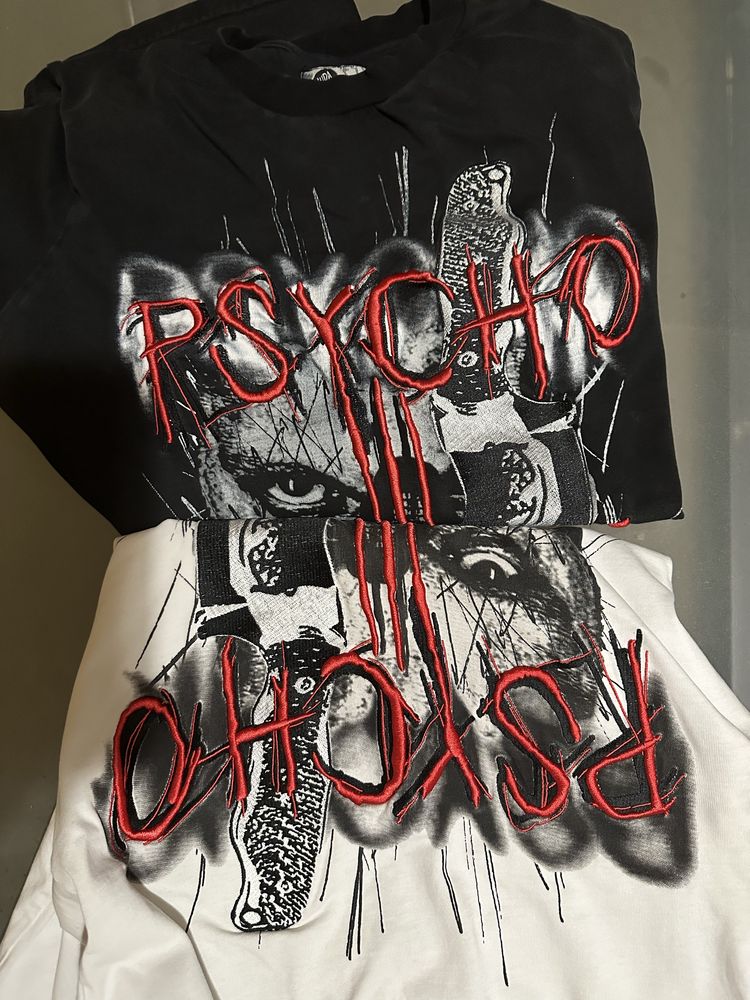 LUDA Psycho 3 white and black