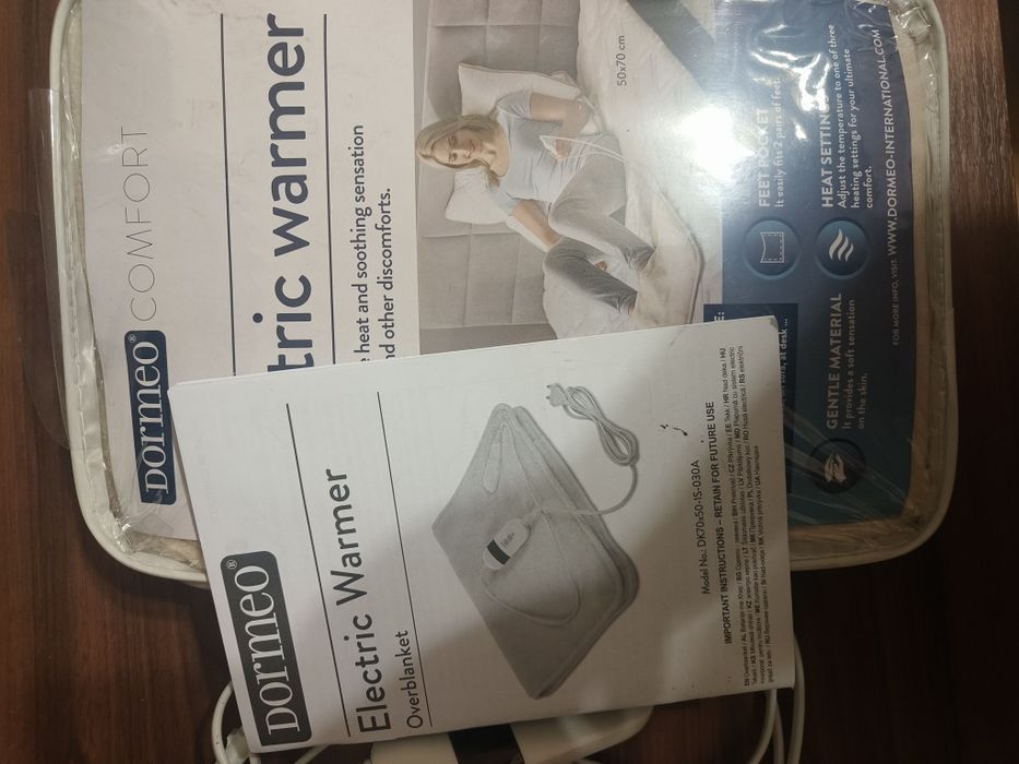 Vând pătură electrică Dormeo Confort