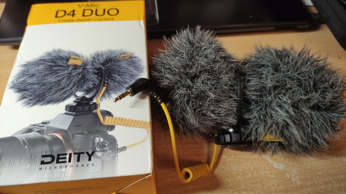 Microfon bidirectional Deity D4 Duo