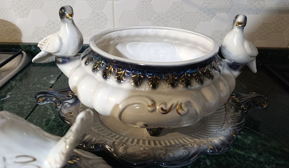 Supiera porțelan Capodimonte Italia