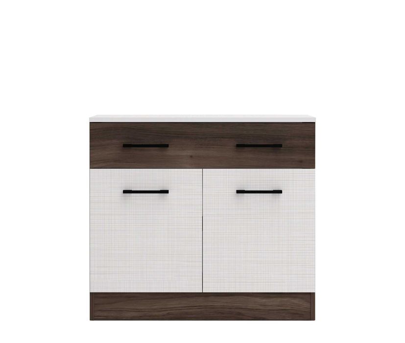 Спален комплект Мелани 2 лино бланко / венге ристрето